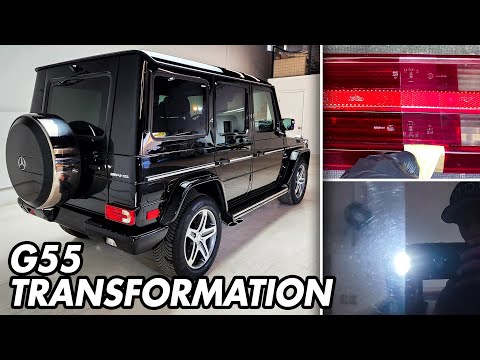 Transforming a Mercedes G55 AMG G-Wagon with Paint Correction