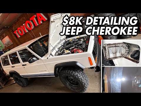 The CLEANEST Jeep Cherokee After $8k Detailing Package