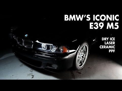 Ultimate BMW E39 M5 Transformation: From Start to Stunning Finish – Dry Ice, Laser Cleaning, & More!